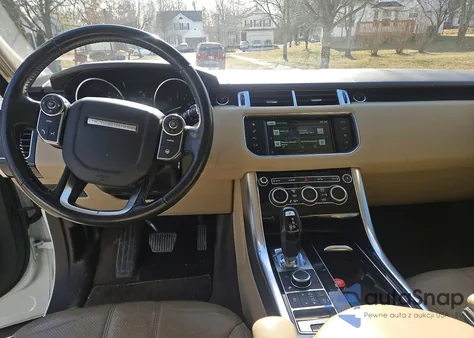 2016 Land Rover Range Rover Sport Hse z USA, uszkodzony, nr VIN SALWR2PF4GA120208